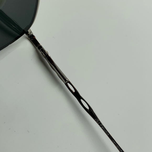 JSG Silver Oval Sunglasses Eyeglasses Frames - Picture 5 of 6